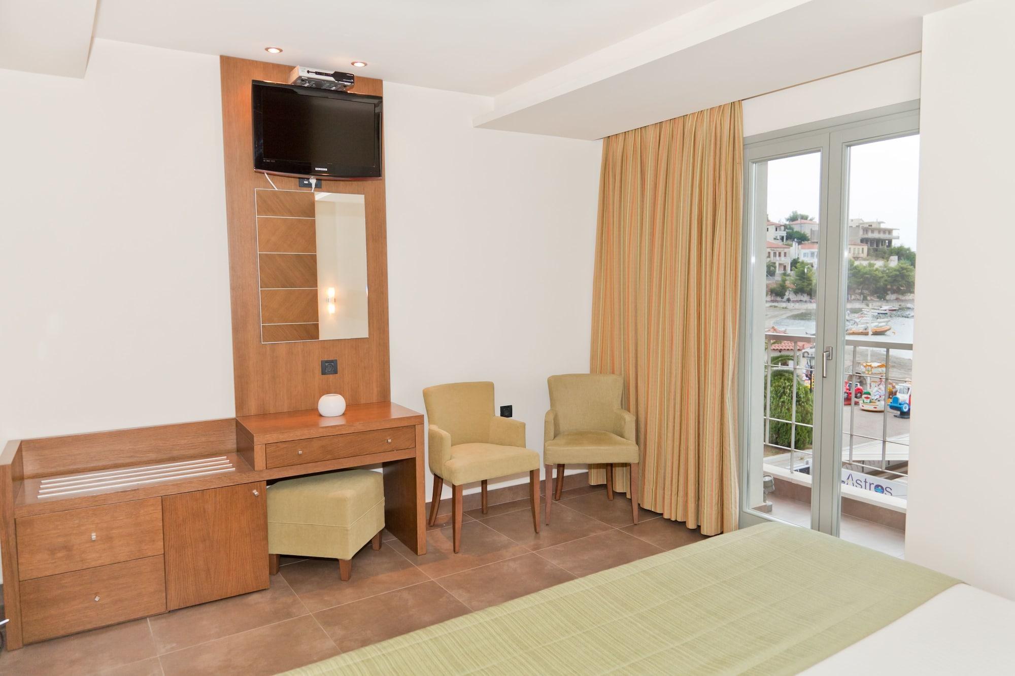 Astros Beach Boutique Hotel Paralio Astros Luaran gambar