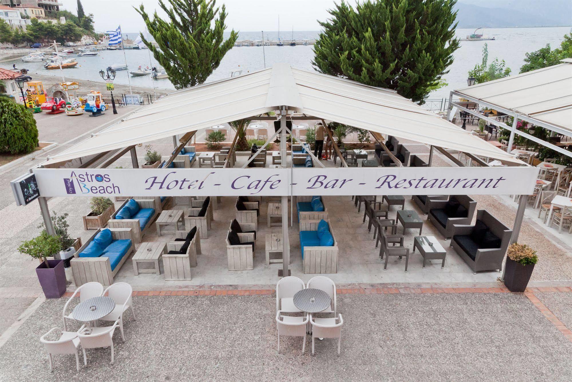 Astros Beach Boutique Hotel Paralio Astros Luaran gambar